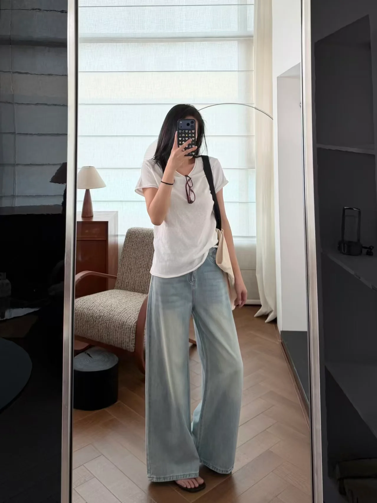 High-Waist Wide-Leg Tencel Pants - kcplan